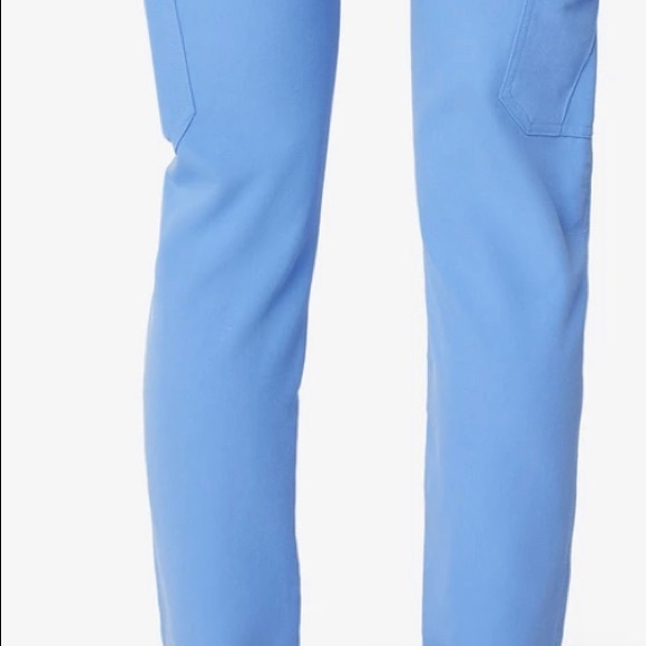 Yola Fig Scrub Pants- Skinny Tall - Picture 3 of 5